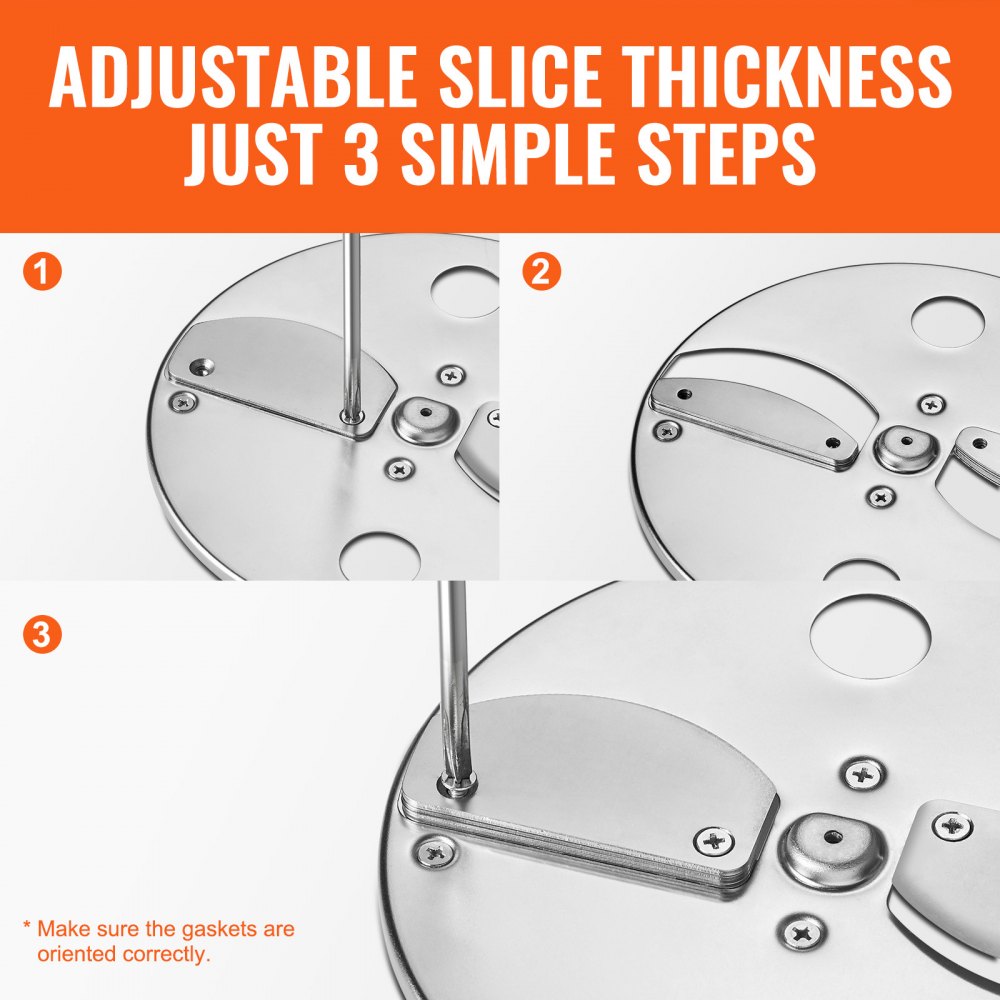 GJ817 - 4-in-1 Electric Slicer with Adjustable Thickness & Durable Shell