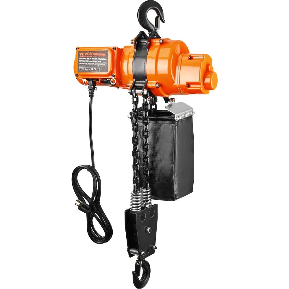 H10 - 2200 lbs VEVOR Electric Chain Hoist, 20 ft Lifting Power