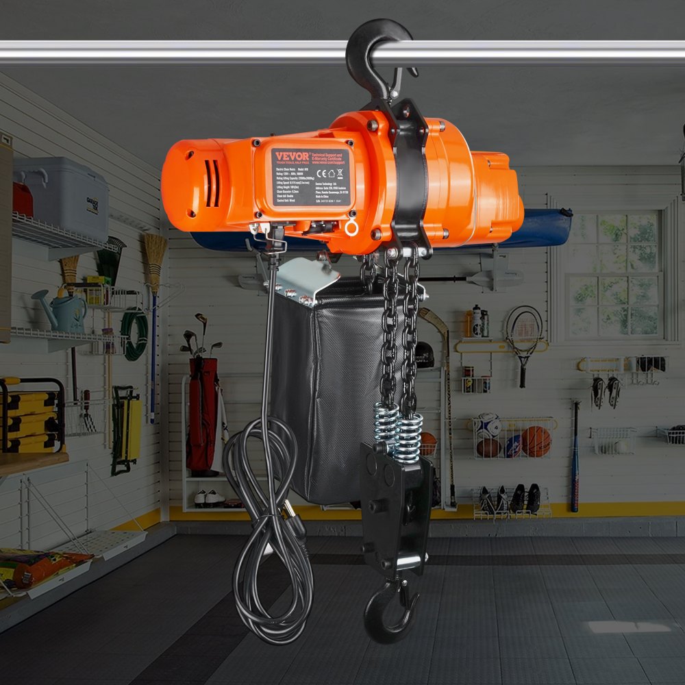 H10 - 2200 lbs VEVOR Electric Chain Hoist with Remote Control