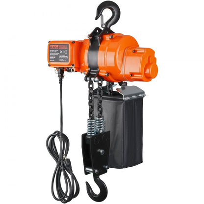 H10 - 2200 lbs VEVOR Electric Chain Hoist with Remote Control