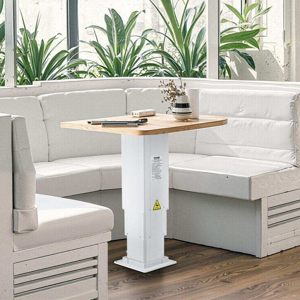 IPTT-DD-DL-360 - Electric Lift Table, 7.9" Top, 14.2-31.1" Height Adjust