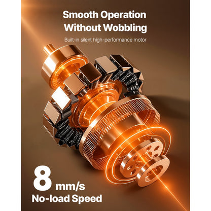 IPTT-DD-DL-360-H - 14.2-31.1 in Adjustable Aluminum Lift Table with Remote