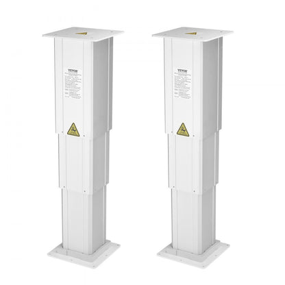 IPTT-DD-DL-360-H - 14.2-31.1 in Adjustable Aluminum Lift Table with Remote