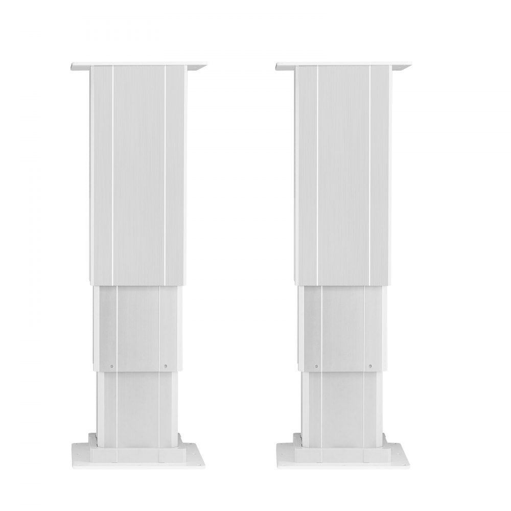 IPTT-DD-DL-360-H - 14.2-31.1 in Adjustable Aluminum Lift Table with Remote