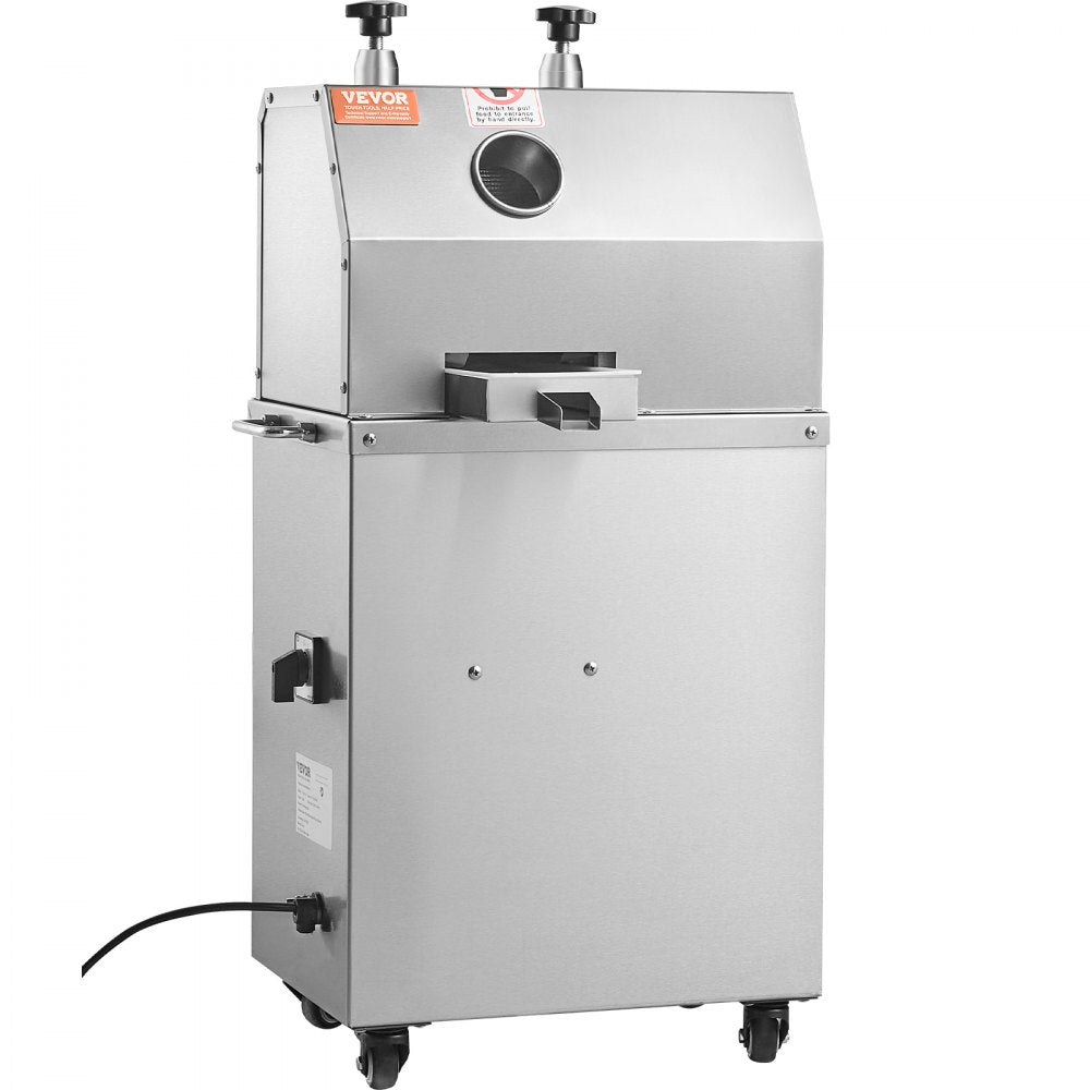 YF-L80-115 - VEVOR 750W Stainless Steel Sugar Cane Juicer, 661LBS/H Output