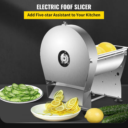 TK-300 - 420 Stainless Steel Electric Food Slicer, 0-0.4in Thickness