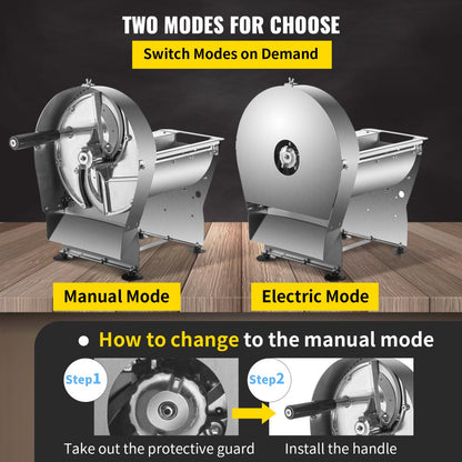 TK-300 - 420 Stainless Steel Electric Food Slicer, 0-0.4in Thickness