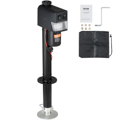 EJ3500B - VEVOR 3500 lbs Electric Trailer Jack with Push-Button Operation