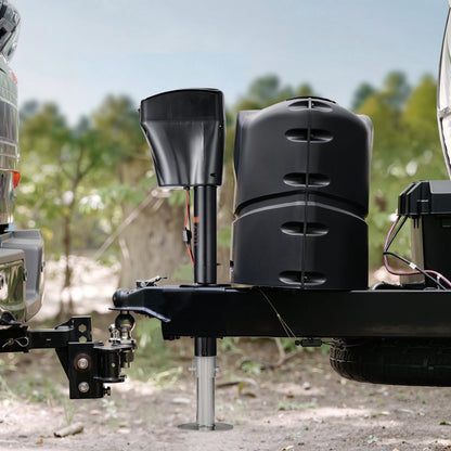 EJ5021B - Heavy-Duty Electric Trailer Jack 10"-33.8" Range, 5000 lbs Capacity