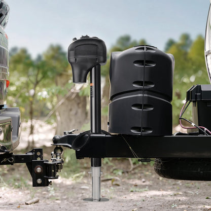 BASIC3500-2-7P - Heavy-Duty Electric Trailer Jack 3500 lbs, 9.5"-32" Lift Range