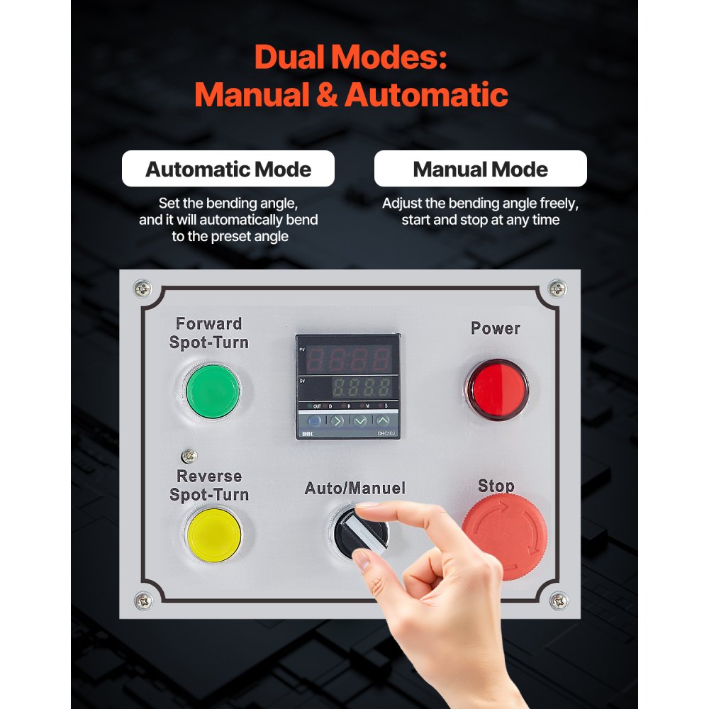 JTB-40 - 1500W Electric Tube Bender for 5/8" to 1-1/2" Pipes