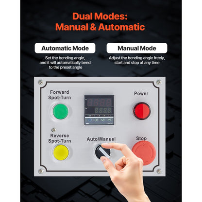JTB-40 - 1500W Electric Tube Bender for 5/8" to 1-1/2" Pipes