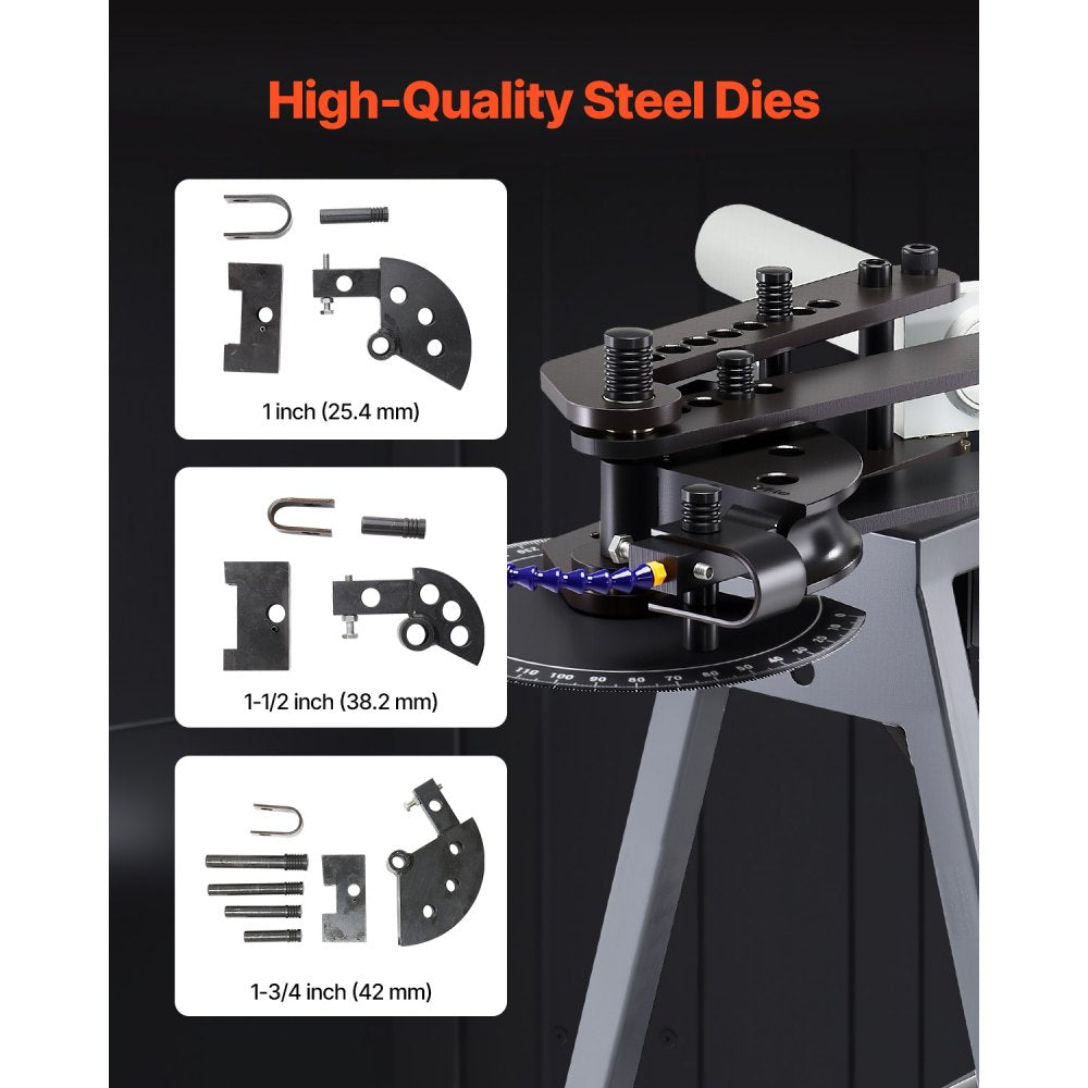 HTB-1000 - 750W Electric Tube Bender for 3/4" to 2" Pipes