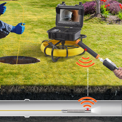 010477609781 - 720p VEVOR Sewer Inspection Camera with 165 ft Cable