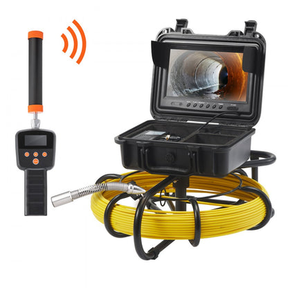 010477609781 - 720p VEVOR Sewer Inspection Camera with 165 ft Cable