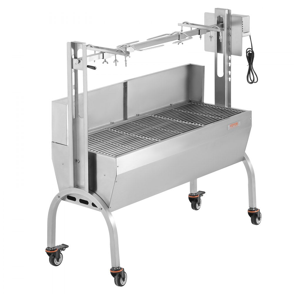 JY-MY-KYLDB-46-120 - 52W Rotisserie Grill Kit for Up to 198 lbs