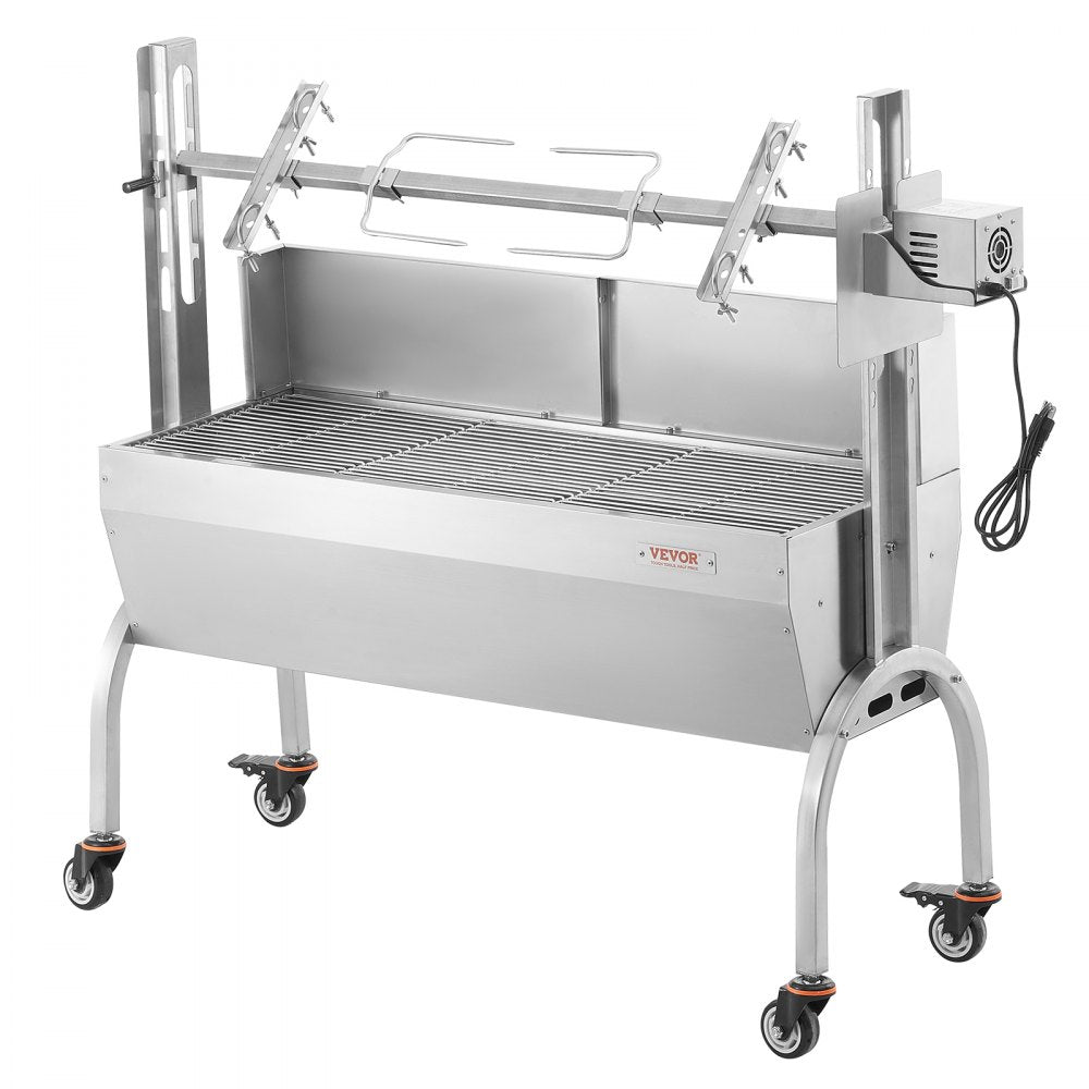 JY-MY-KYLDB-46-120 - 52W Rotisserie Grill Kit for Up to 198 lbs