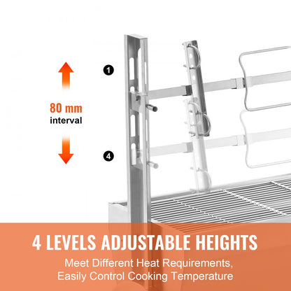 JY-MY-KYLCG-46-120 - 198 lb Electric Rotisserie Grill for BBQ & Outdoor Cooking