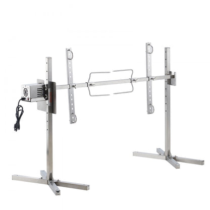 JY-MY-SKJ-46-01-120 - 132lbs Stainless Steel Electric Rotisserie Grill Kit
