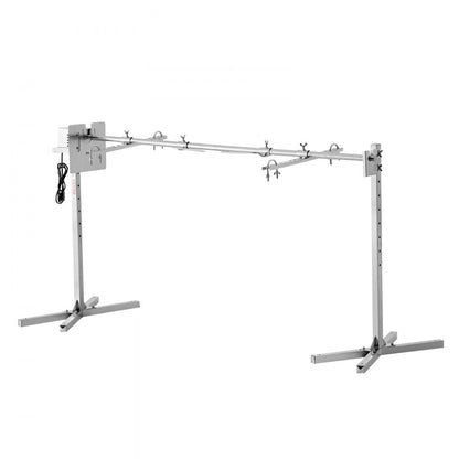 010399009603 - 56" Stainless Steel Electric Rotisserie Grill Kit, 132lbs Capacity