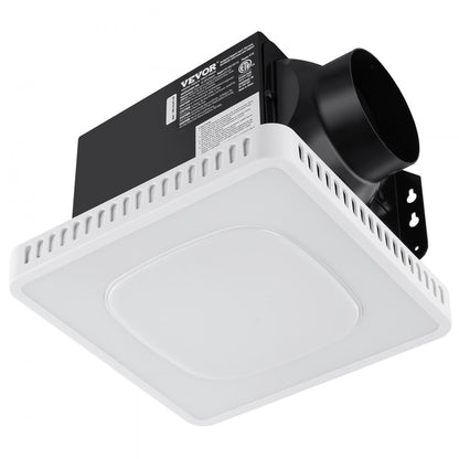 BT-BPT280AS - VEVOR 110 CFM LED Exhaust Fan with Humidity Control