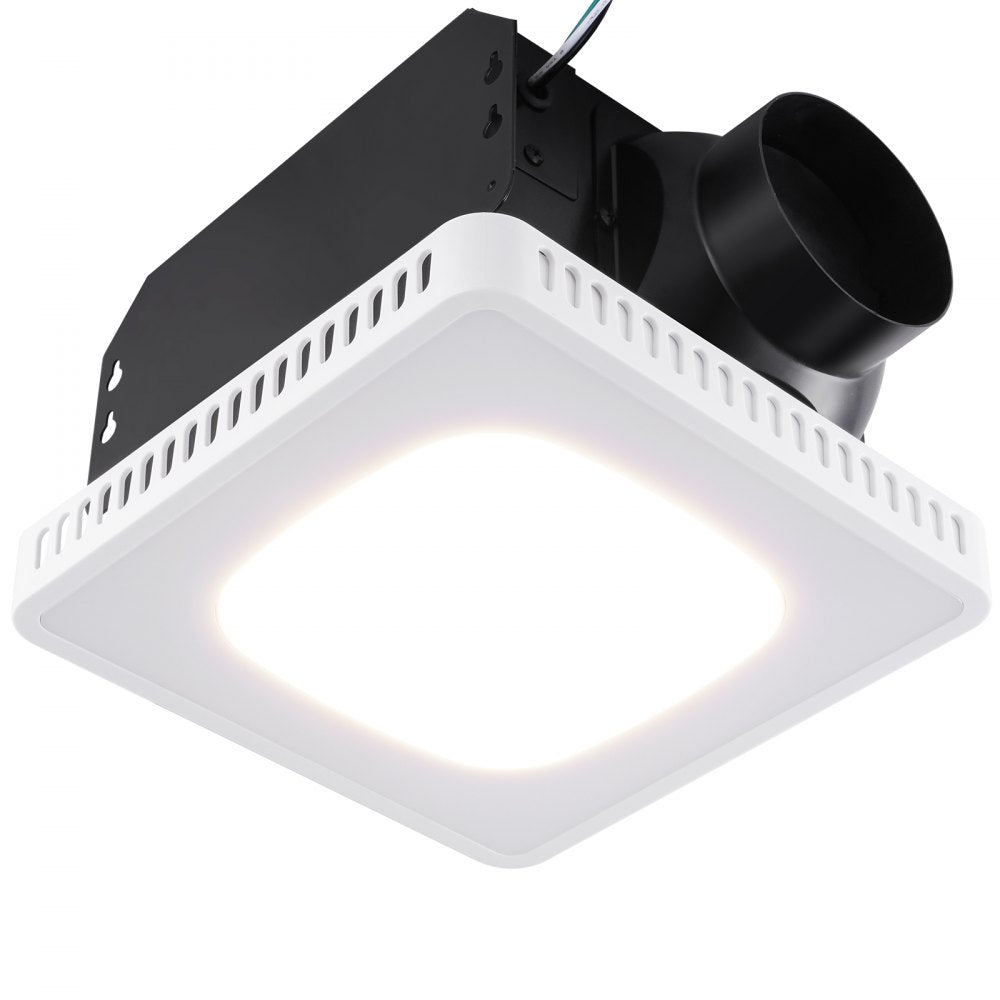BT-BPT280AS - VEVOR 110 CFM LED Exhaust Fan with Humidity Control
