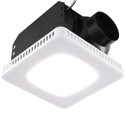 BT-BPT280AS - VEVOR 110 CFM LED Exhaust Fan with Humidity Control