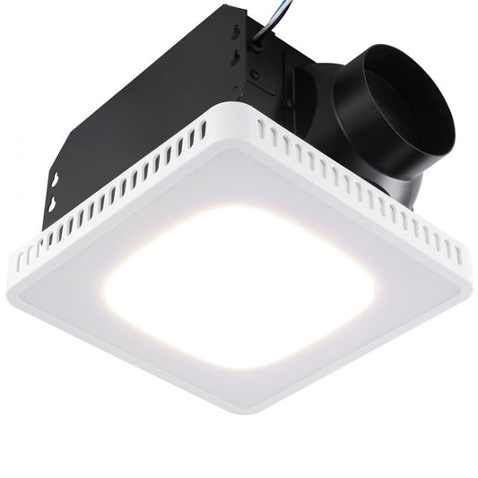 BT-BPT280AS - VEVOR 110 CFM LED Exhaust Fan with Humidity Control