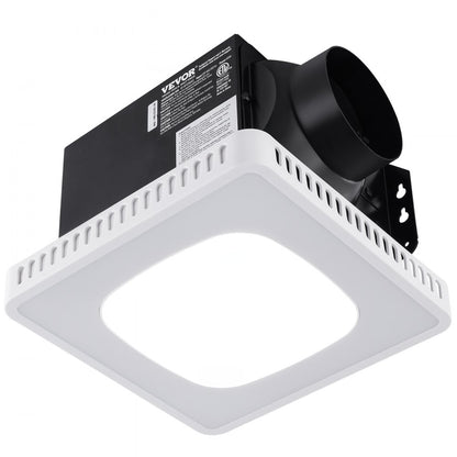 BT-BPT280AS - VEVOR 110 CFM LED Exhaust Fan with Humidity Control