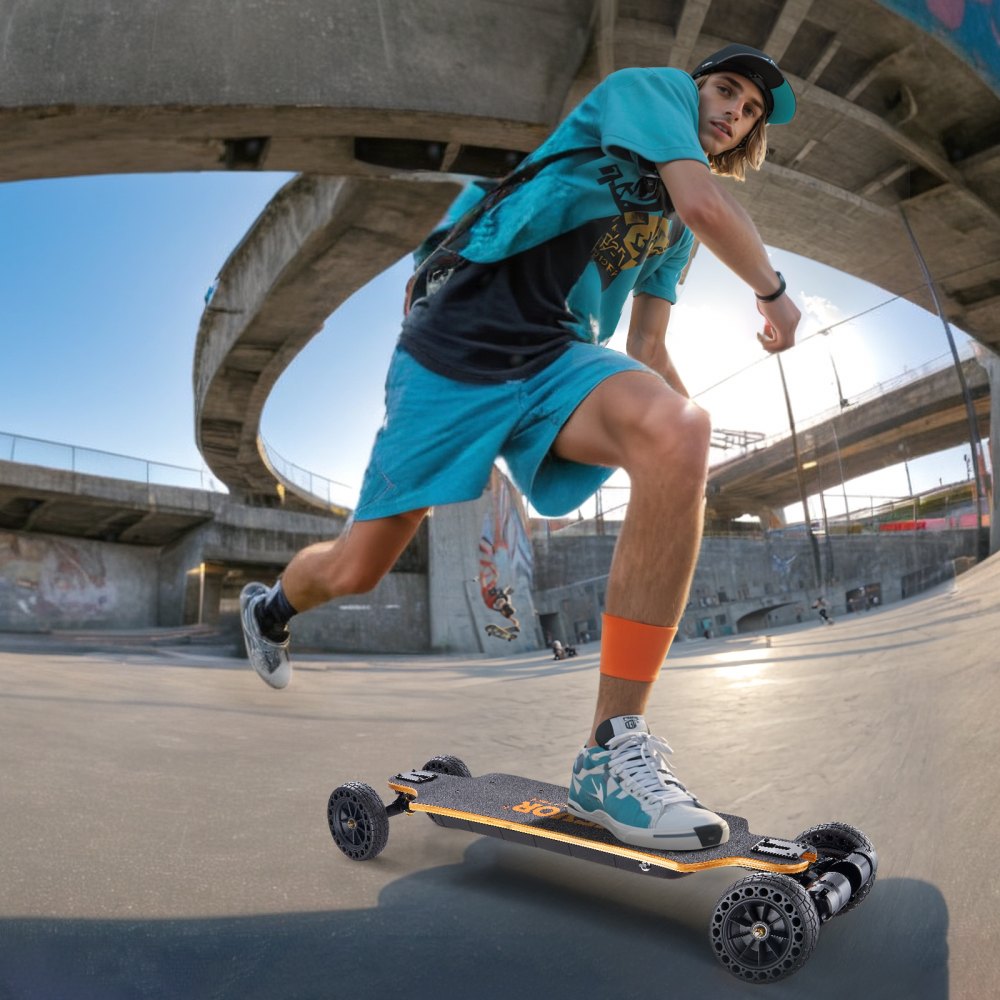 SYL-10B-1 - 26.7 lbs Electric Longboard with 18.6 Miles Range