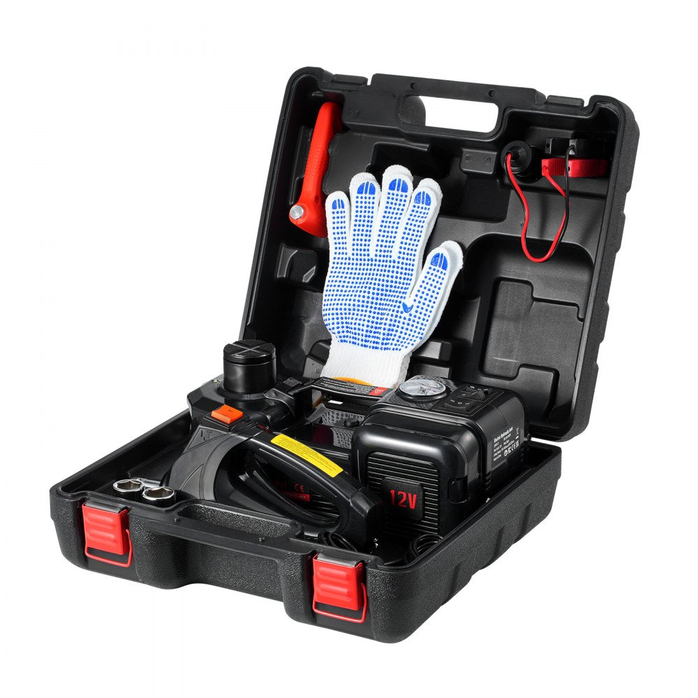 ZSY01-3 - 3-in-1 Electric Car Jack Kit with LED and Remote Control