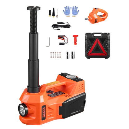 DSJA380+ Electric Car Jack Kit with Inflator & Impact Wrench - 5 Ton