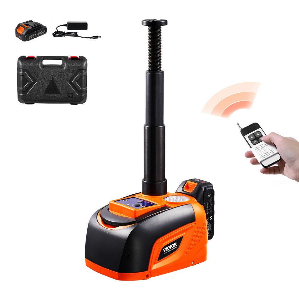 TY-01LEJ - 5 Ton Electric Car Jack Kit with Remote Control & LED Lights