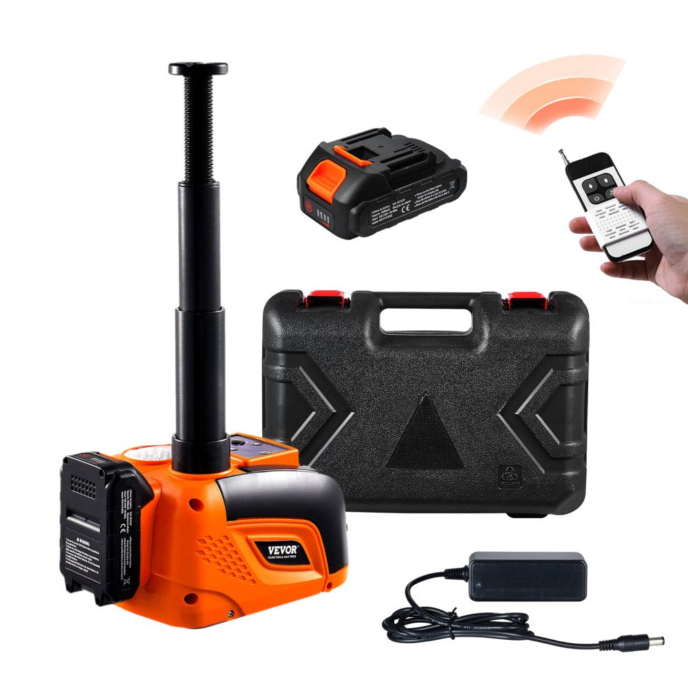TY-01LEJ - 5 Ton Electric Car Jack Kit with Remote Control & LED Lights