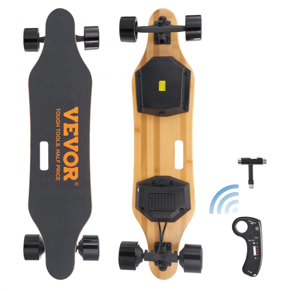 SYL06 - VEVOR Electric Longboard 25 mph, 11.2 Mile Range, 17 lbs