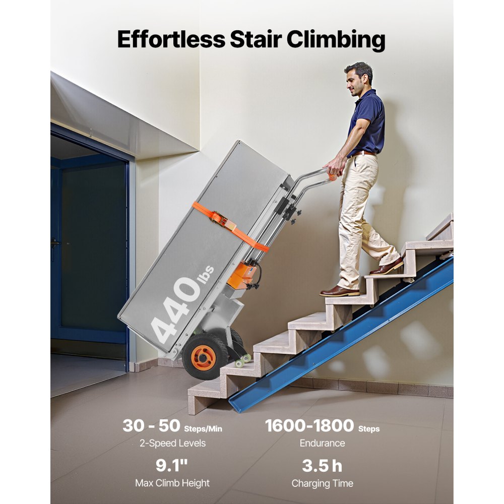 SC203L-180 - 440lbs Electric Stair Climber for Easy Heavy Lifting