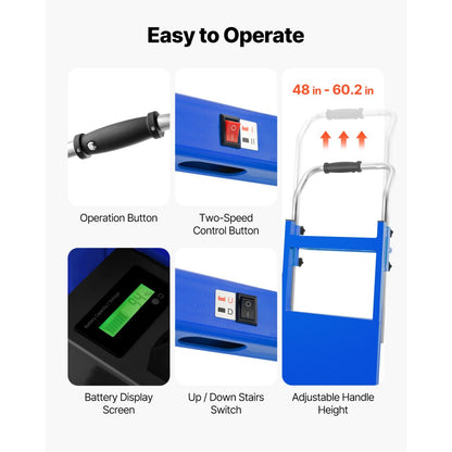 SC216L-200 - 880lbs Electric Stair Climber with Dual Speed Settings