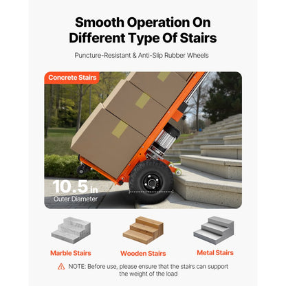 SC216L-200 - Electric Stair Climber, 880lbs Capacity, Dual-Speed, Alloy Steel