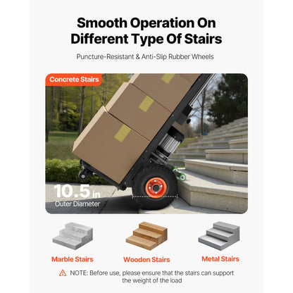 SC216L-200 - 880lbs Electric Stair Climber with Dual-Speed and Sturdy Wheels