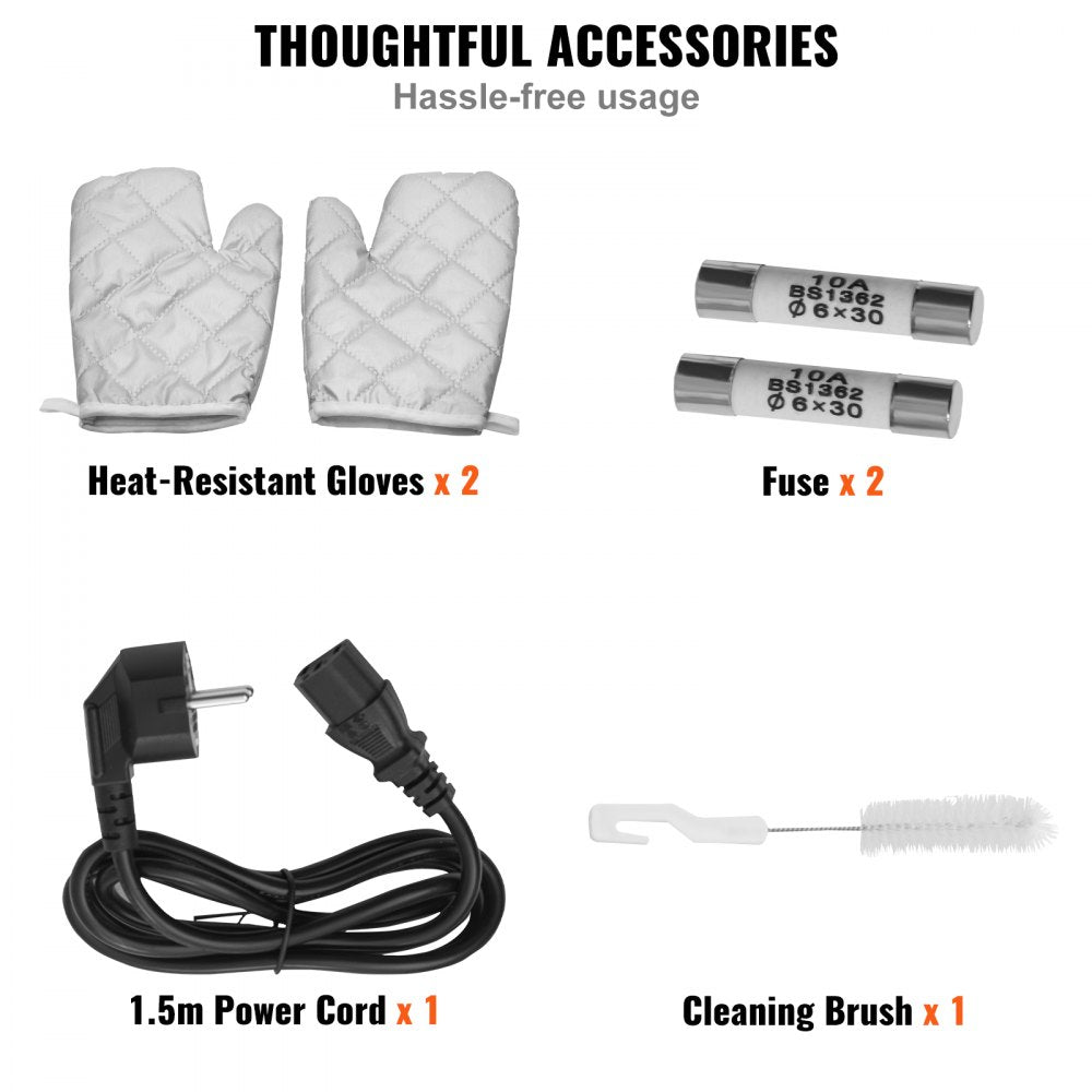 KYL-380 - 700W Stainless Steel Electric Oil Press for Home & Commercial Use