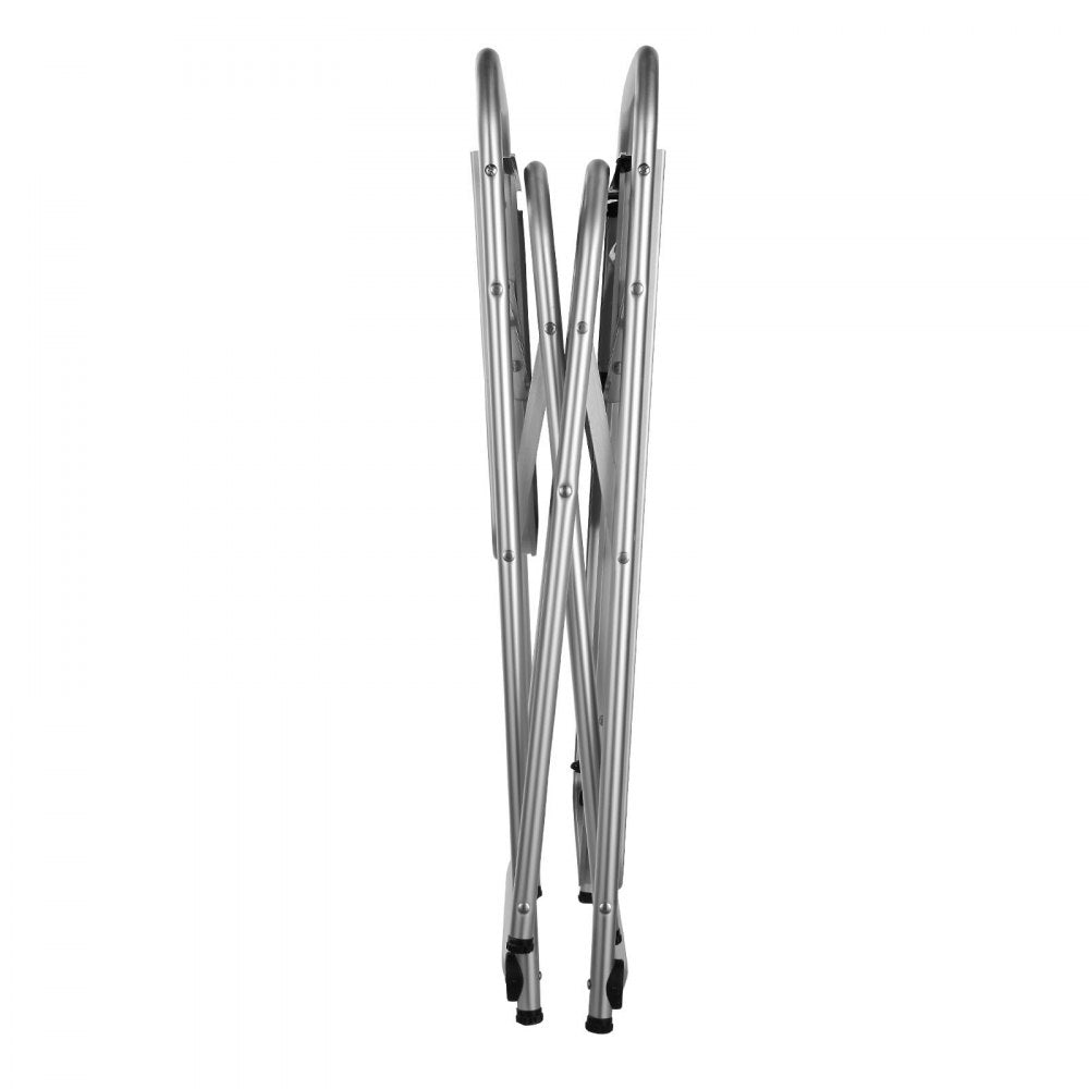 010498658121 - Lightweight Aluminum Camping Table with Wind Protection and Storage