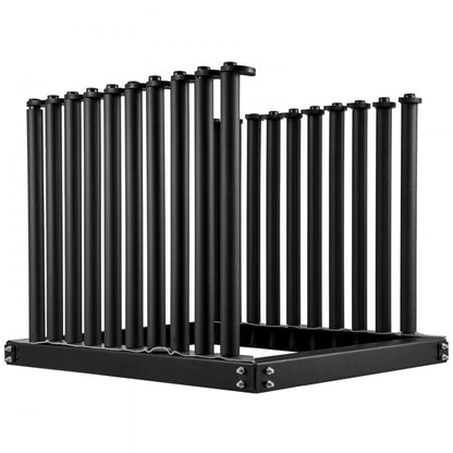 010470861803 - Heavy-Duty 9-Lite Windshield Rack with Foam Protection