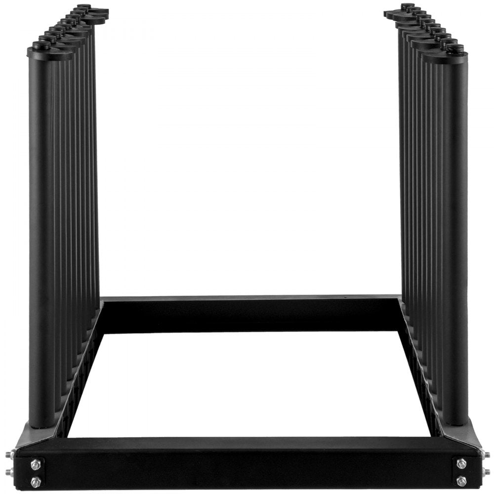 010470861803 - Heavy-Duty 9-Lite Windshield Rack with Foam Protection