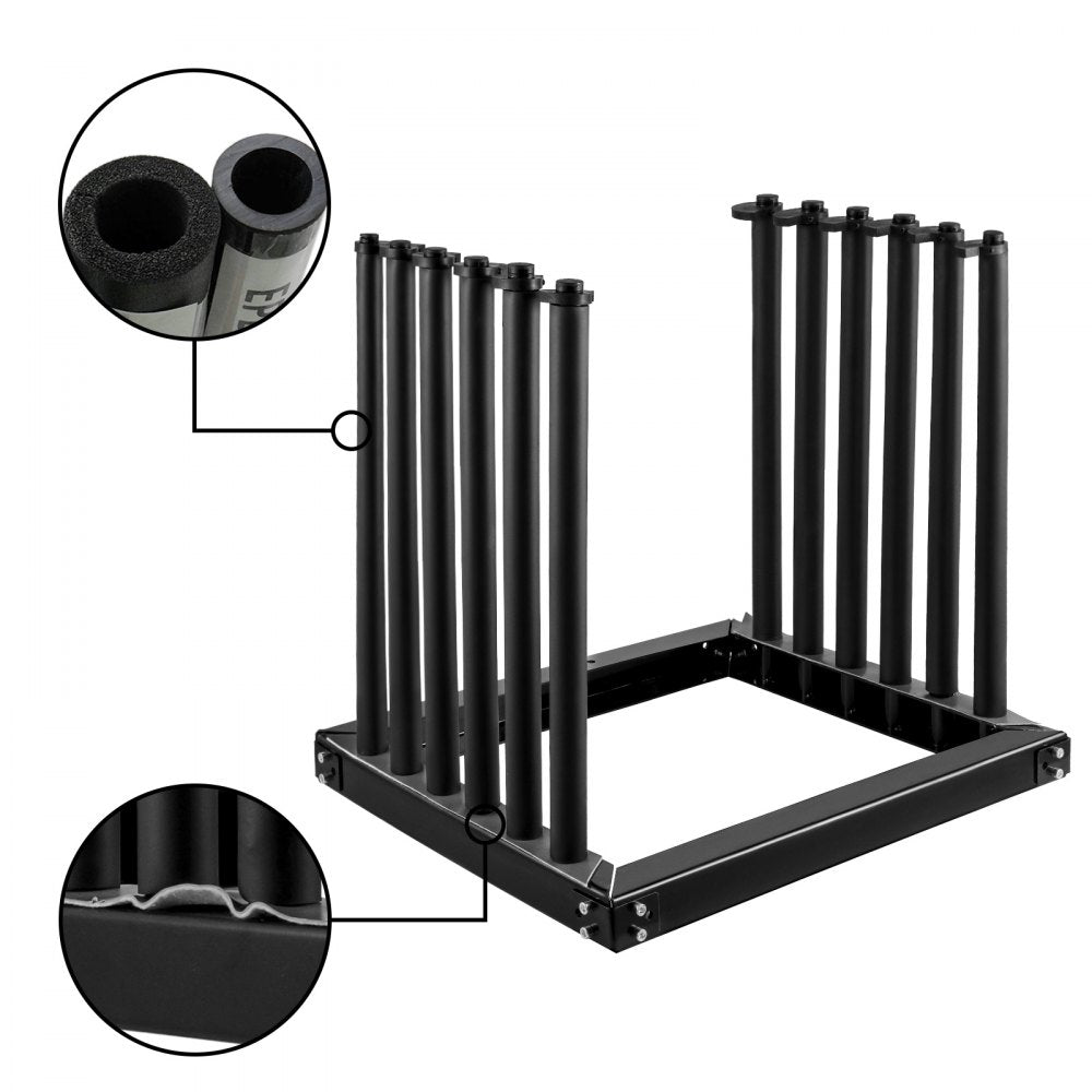 010388588224 - Heavy-Duty 5-Lite Truck Windshield Rack with Foam Protection