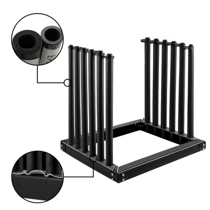 010388588224 - Heavy-Duty 5-Lite Truck Windshield Rack with Foam Protection