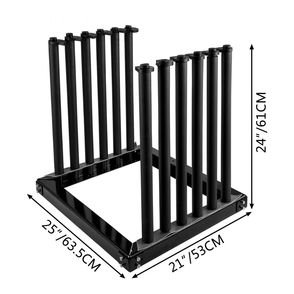 010388588224 - Heavy-Duty 5-Lite Truck Windshield Rack with Foam Protection