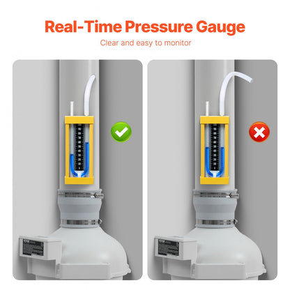 HEE-100P - 190 CFM Quiet Radon Mitigation Fan, Easy Install