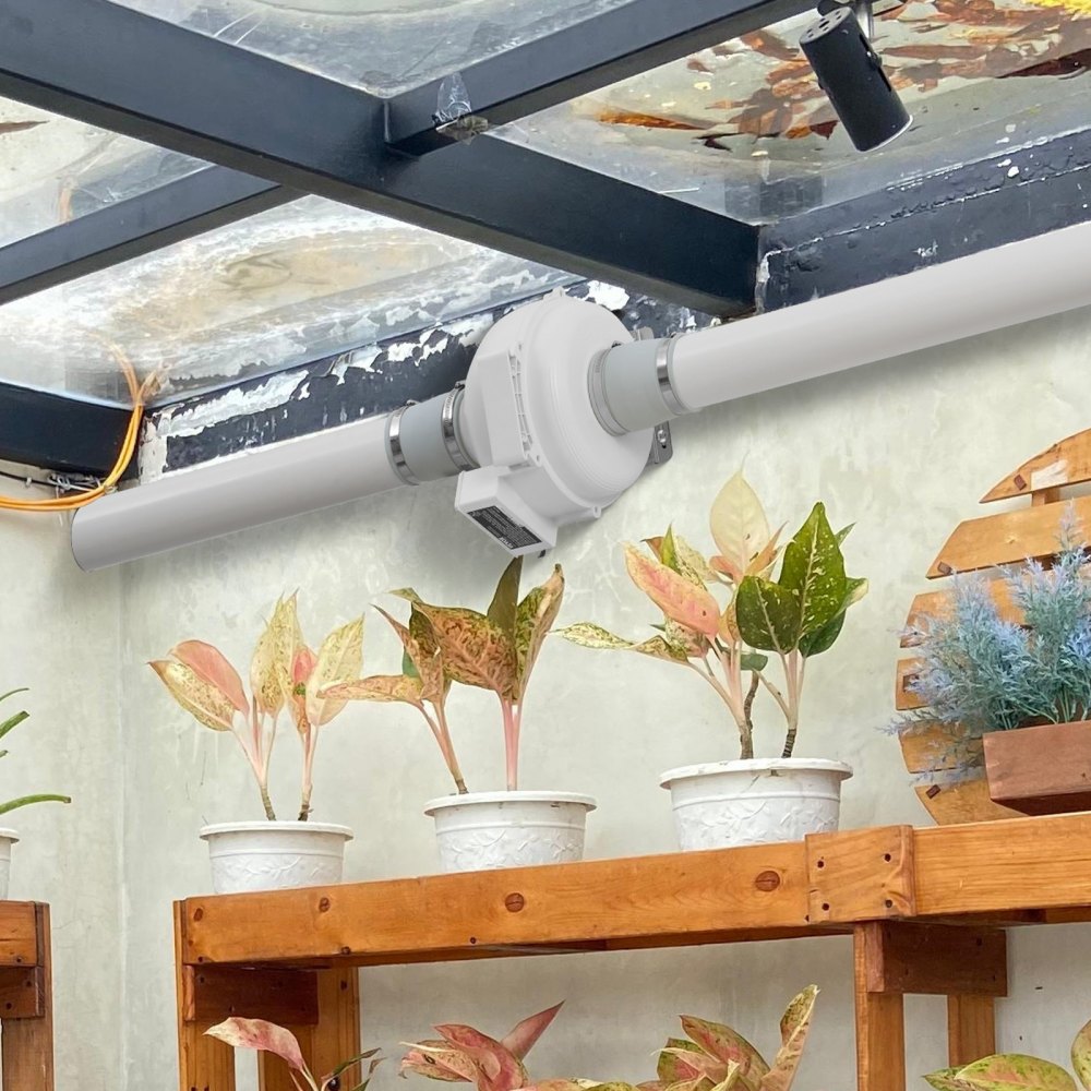 HEE-100P - Quiet Radon Fan System, 260 CFM with Soundproof Design