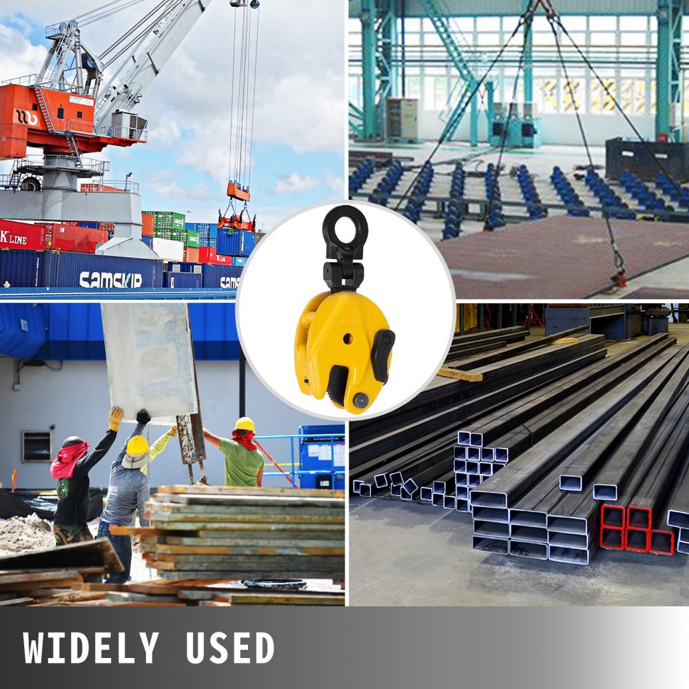 CD1 - 0.8T Steel Plate Lifting Clamp with Locking Mechanism