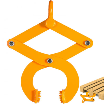 010382492573 - 4" Wide Steel Pallet Puller with 2205 LBS Capacity